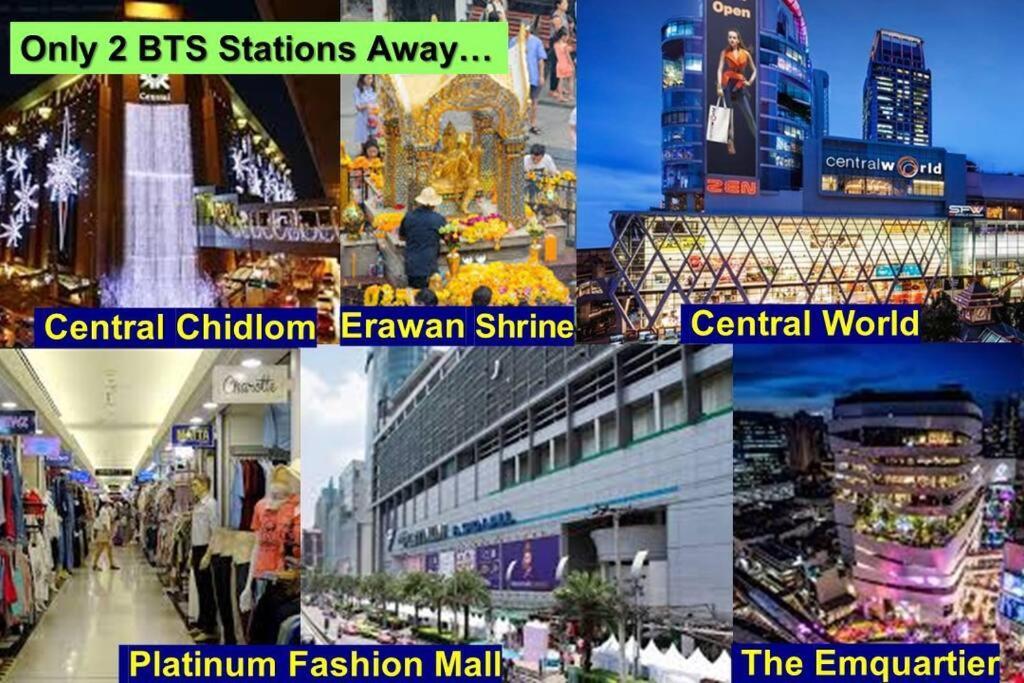 At Nana-5Bed, City Center, Nana Bts, Mbk, Central World, Siam Bangkok Exteriör bild